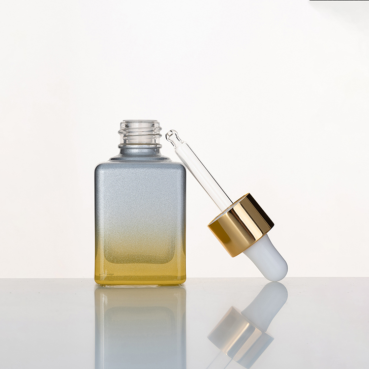 Frosted Glass 30ml 15 Ml Perfume Dropper Blue Essential Oil Bottle