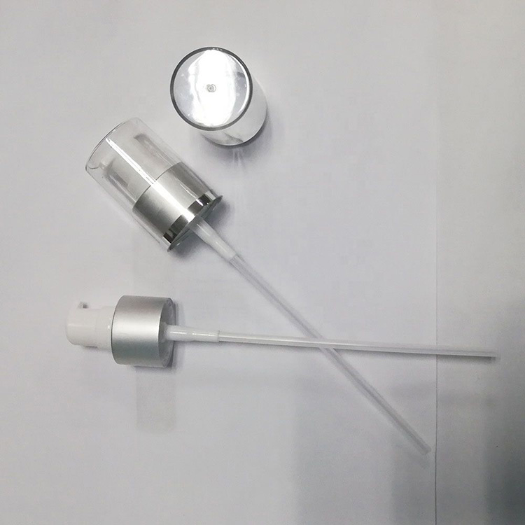 Frosted Lotion Spray Bottle Glass Cosmetic Bottle With Pump Cap