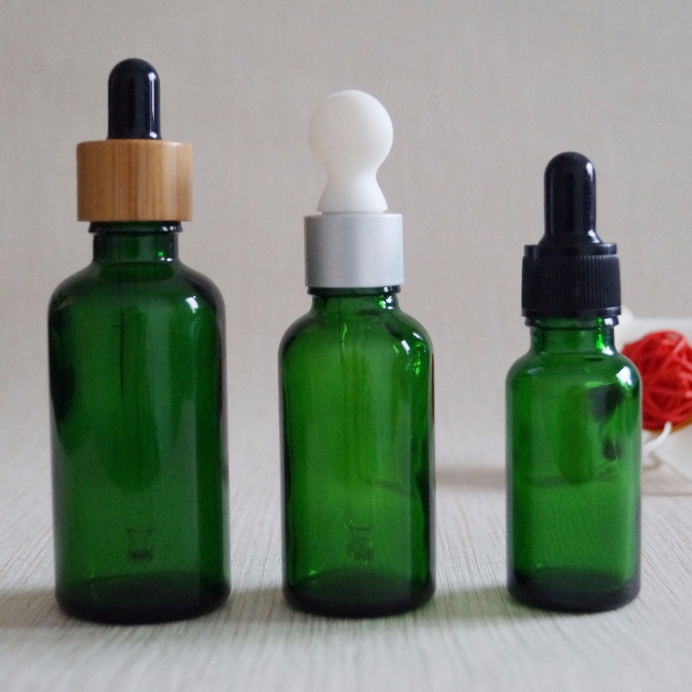 Frosted Matte 30ml 1oz tincture bottles glass dropper serum bottle with measurement scale dropper pipette