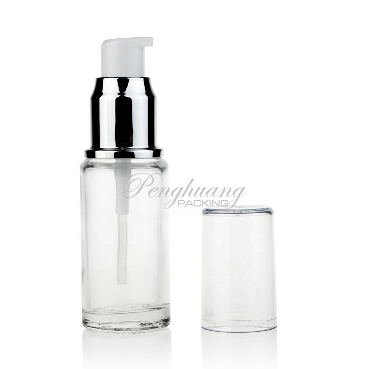 Frosted cosmetic bottle 25ml bottle packaging cosmetic container glass spray bottle