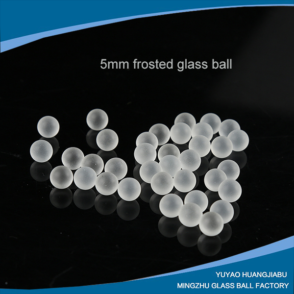 Frosted glass ball for roller 8mm