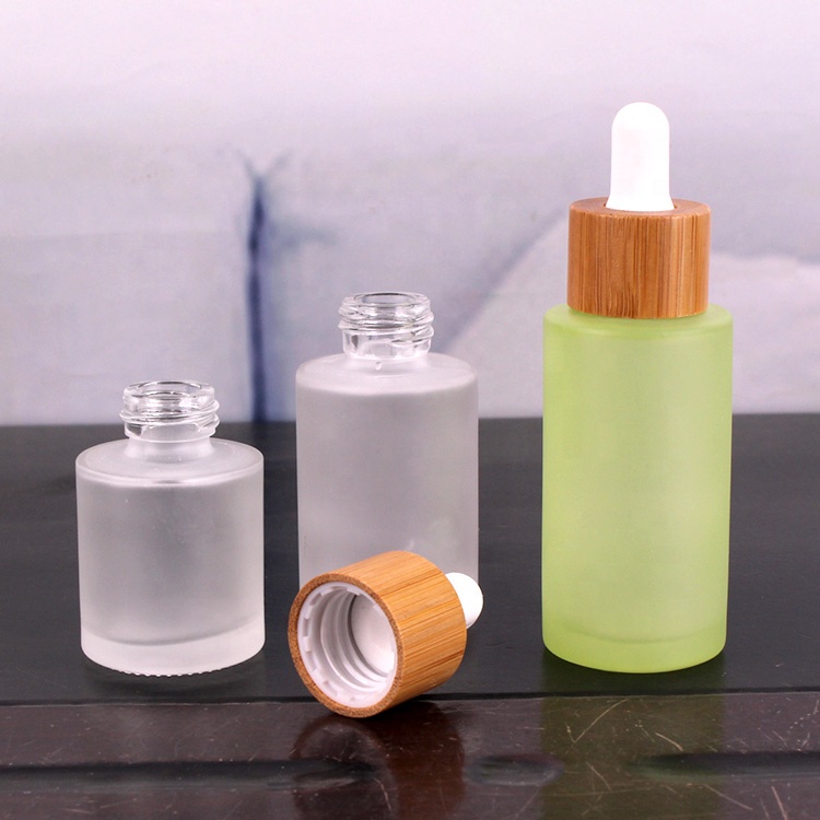 Frosted glass dropper bottle essential oil glass bottle