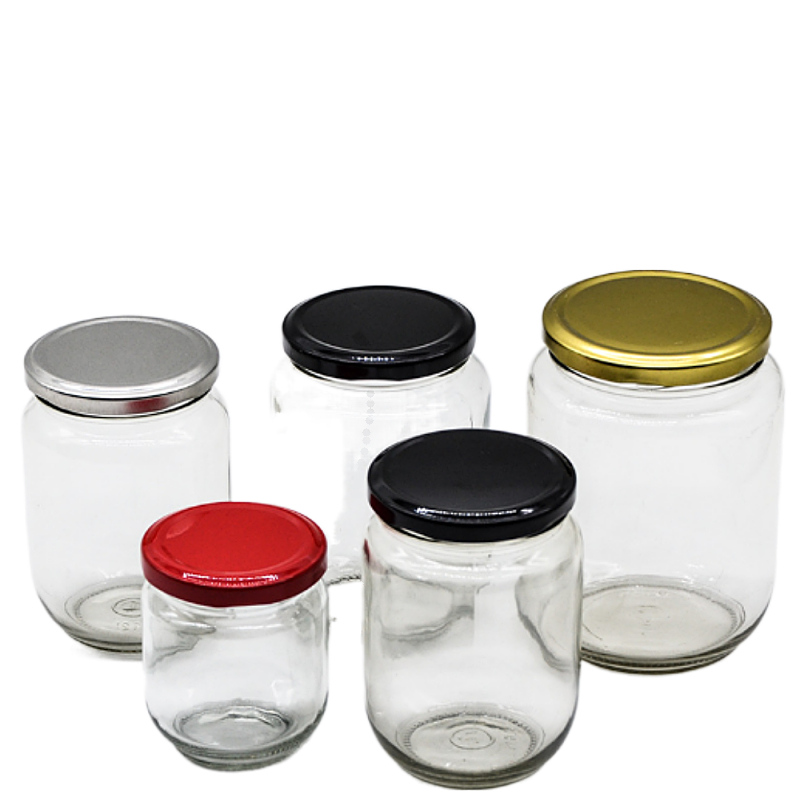 Frosted glass jar with black lid frosted glass jar pink frosted glass jar candle