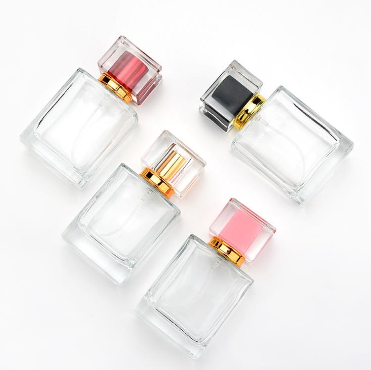 Frosted perfume bottle 100ml/chanelle perfume bottle/coloured perfume bottle