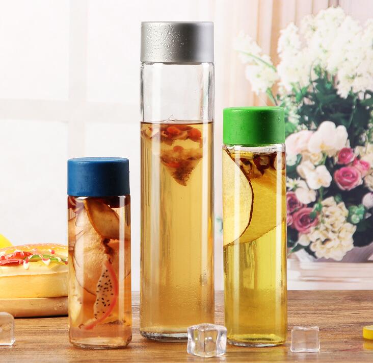 Fruit Juice Beverage Bottle Manufacturer Direct Fruit Juice Bottle Milk Tea Bottle Wholesale Custom Logo Drink Cold Drink Tea Gl