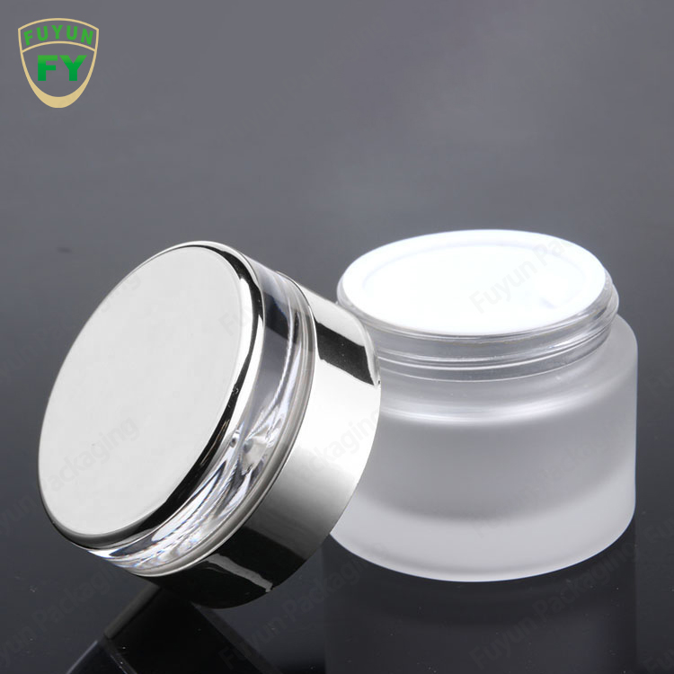 Fuyun 30ml 40ml 60ml 80ml 100ml 120ml Glass Frosted Cosmetic Lotion Bottle Fine Mist Spray Bottle with Pump