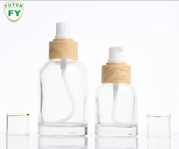 Fuyun 50g/40ml/100ml/120ml Glass Bottle and Cream Jars Empty Cosmetic Container and Packaging