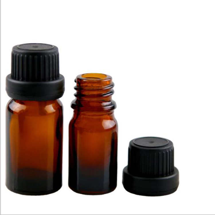 Fuyun 5ml 10ml 15ml 50ml 100ml Mini Amber Glass Essential Oil Bottle with Insert Dropper