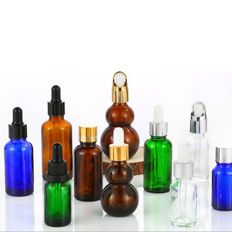 Fuyun Cosmetics Packaging Empty Essential Oil Serum Bottle Glass Dropper Bottle