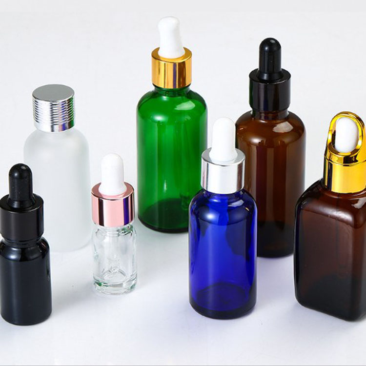 Fuyun Cosmetics Packaging Empty Essential Oil Serum Bottle Glass Dropper Bottle