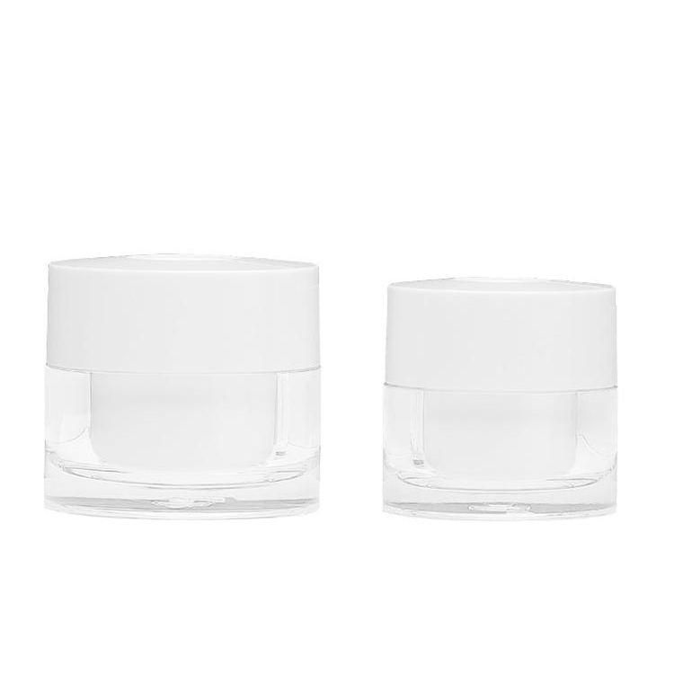 Fuyun Eco Friendly Plastic Eye Cream Jar Container 50g Acrylic Cosmetic Jar