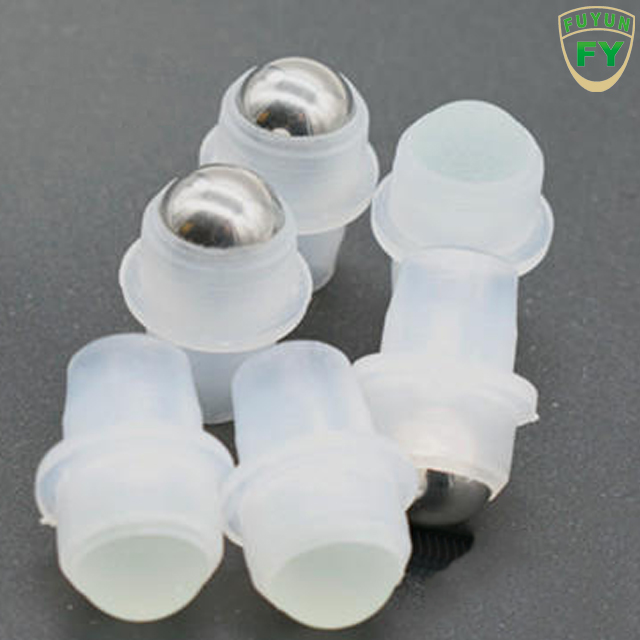 Fuyun Essential Oil Roller Bottle Transparent Frosted Empty 10ml Perfume Oil Roll on Glass Bottles