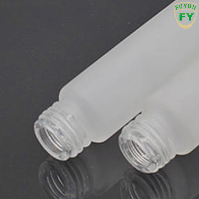 Fuyun Essential Oil Roller Bottle Transparent Frosted Empty 10ml Perfume Oil Roll on Glass Bottles