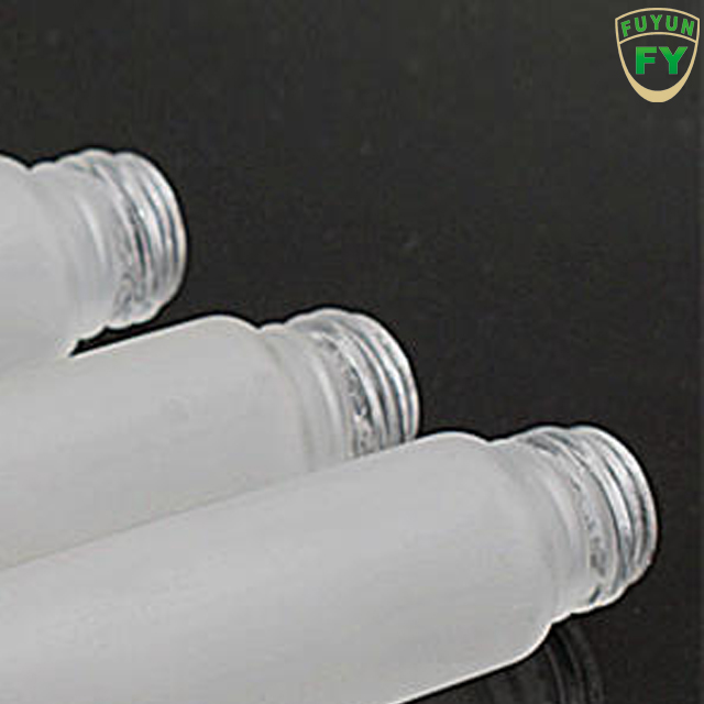 Fuyun Essential Oil Roller Bottle Transparent Frosted Empty 10ml Perfume Oil Roll on Glass Bottles