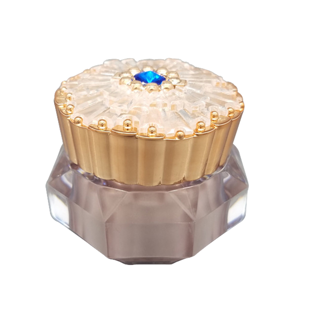 Fuyun Fast Shipping Wholesale Luxury Cosmetic Sample Packaging Fancy 15g Eye Cream Acrylic Empty Cosmetic Jars