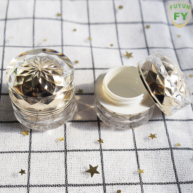 Fuyun Fast shipping 7g luxury new style design cosmetic acrylic cream jar