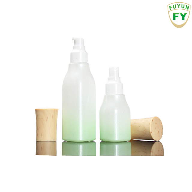 Fuyun In stock 40ml 100ml 120ml Square Containers Suit Glass Bottle and Jar