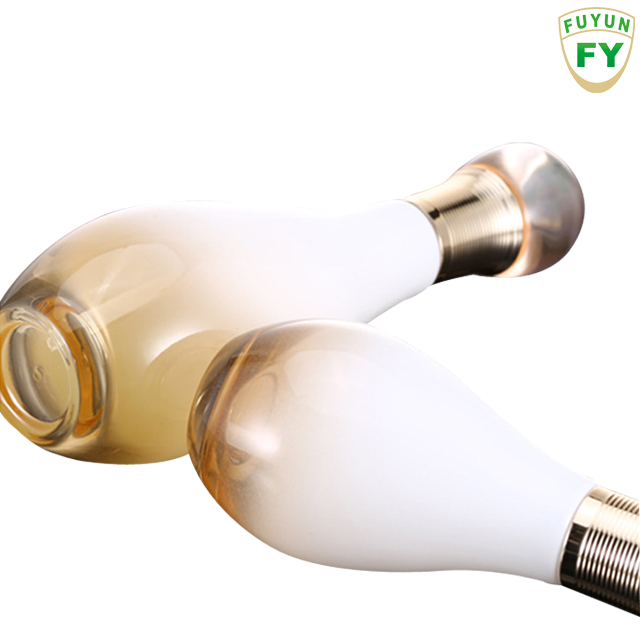 Fuyun In stock 60ml/100ml/150ml big capacity beauty design luxury lotion pump glass bottle