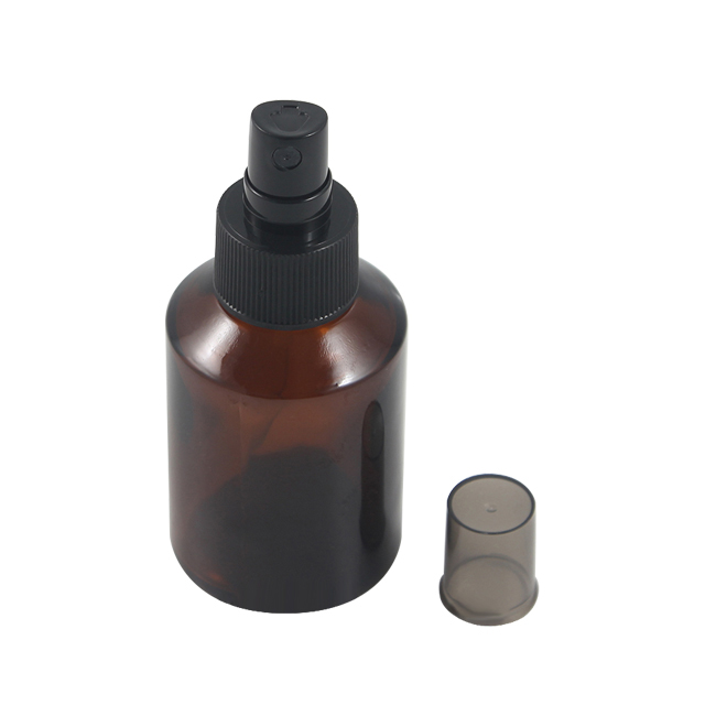 Fuyun In stock 60ml clear/white/amber empty personal care glass spray bottle