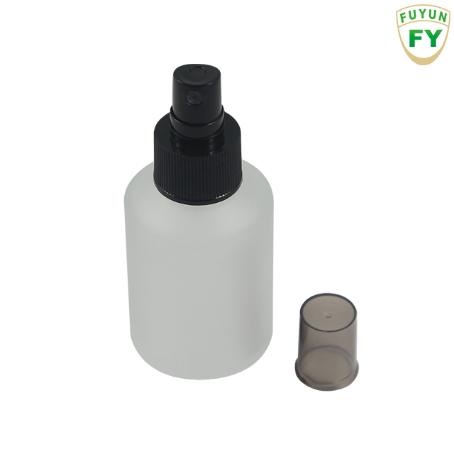 Fuyun In stock 60ml clear/white/amber empty personal care glass spray bottle
