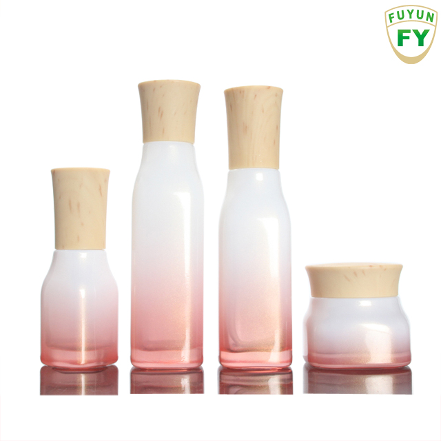 Fuyun In stock Factory Supplier Glass Skincare Cream Jar
