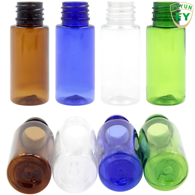 Fuyun In stock new material clear/green/brown/blue dropper bottle for Essential Oil