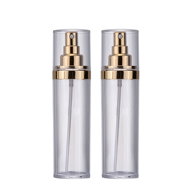 Fuyun Luxury 30ml 100ml 120ml Acrylic Serum Pump Bottles, Plastic Lotion Bottle With Pump