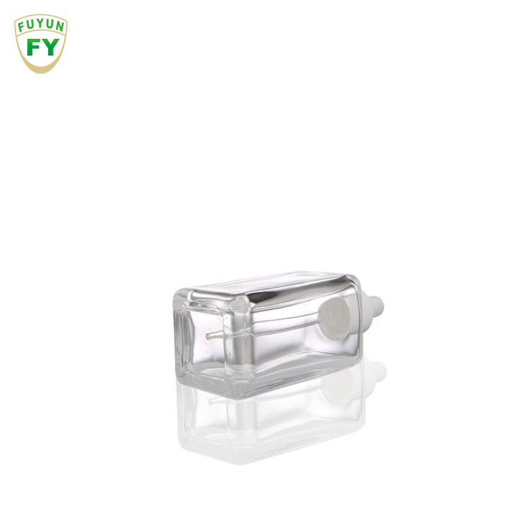 Fuyun Manufacturing Luxury 100 Ml Square Essential Oil Glass Dropper Bottles