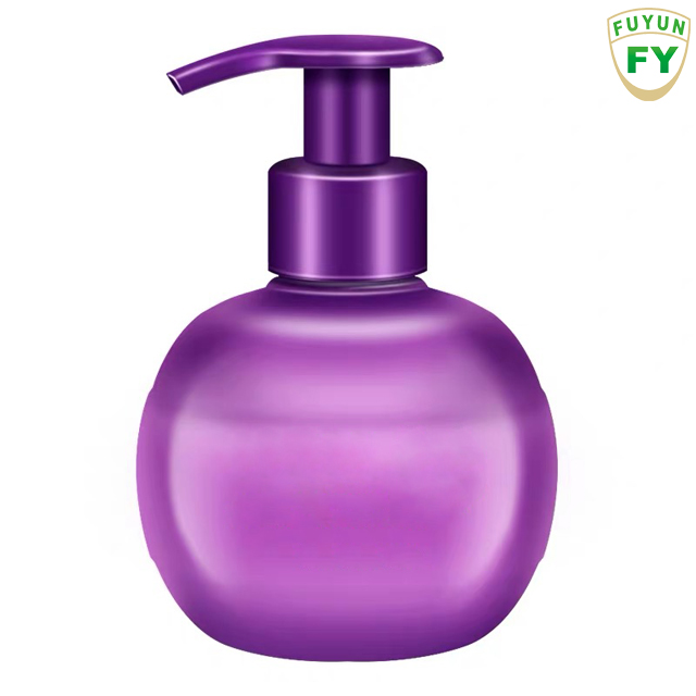 Fuyun NEW PET 220g round ball toothpaste plastic pump bottles light bulb lotion bottles