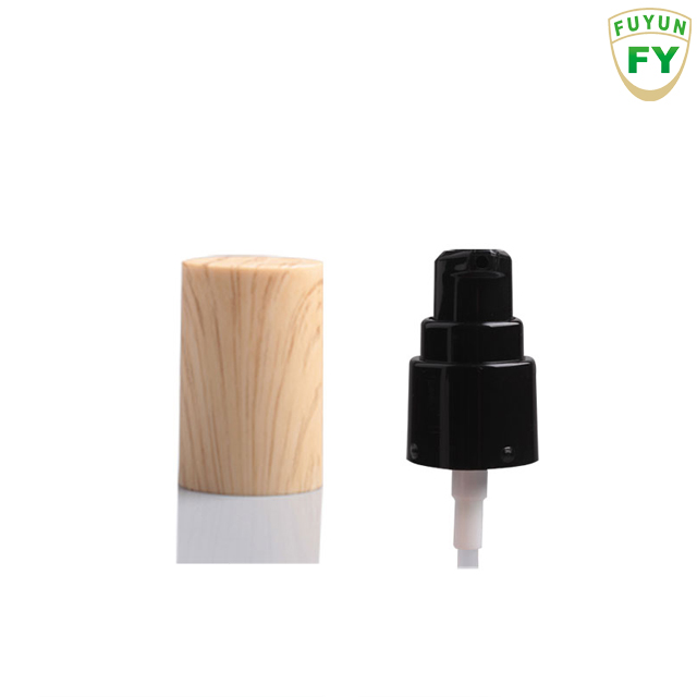 Fuyun Nature bamboo packaging 50ml frosted glass lotion bottle with bamboo cap