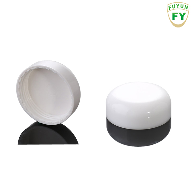 Fuyun New products cosmetic packaging empty white 50g plastic cream jar