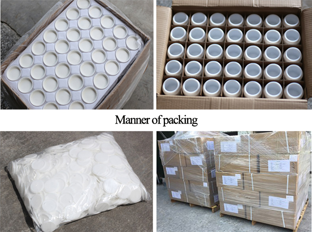 Fuyun New products cosmetic packaging empty white 50g plastic cream jar