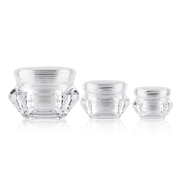 Fuyun No MOQ  5g 10g 15g small fancy shape cosmetic container cream jar