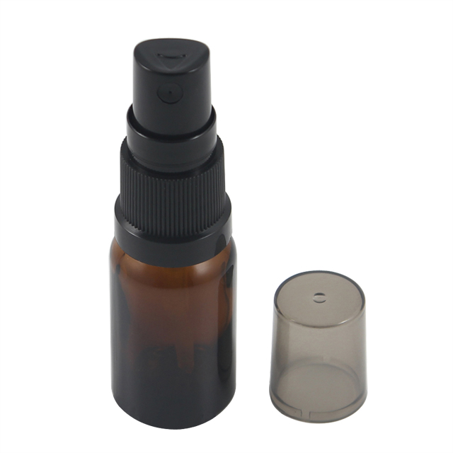 Fuyun No MOQ 5ml 10ml 15ml 20ml 30ml 50ml 100ml brown pressure pump spray glass bottle