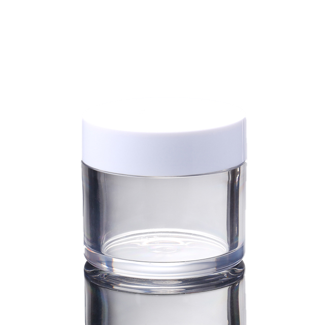Fuyun No MOQ Chinese suppliers wholesale 50G new high quality transparent plastic empty cosmetic eye cream jar