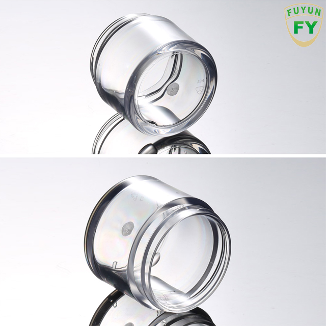 Fuyun No MOQ Chinese suppliers wholesale 50G new high quality transparent plastic empty cosmetic eye cream jar