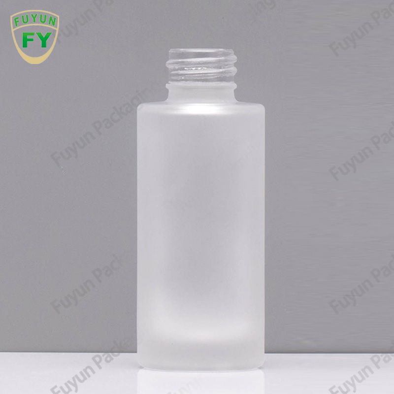 Fuyun Promotional 30ml Frosted Glass Dropper Bottle Cosmetic Bulk Essential Oil Bottles