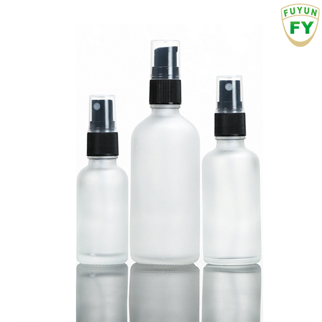 Fuyun Quick Shipping 5ml/10ml/15ml/20ml/30ml/50ml/100ml Cosmetic Packaging Frosted Glass Lotion Spray Bottle