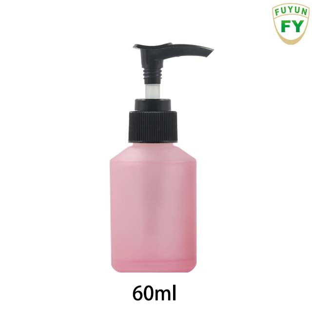 Fuyun Quick Shipping 60ml empty frosted color makeup foundation glass pump bottle