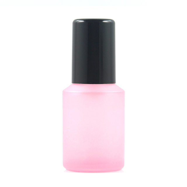 Fuyun Quick shipping Bostion Round 60ml Pink Glass Cream Serum Lotion Pump Bottle