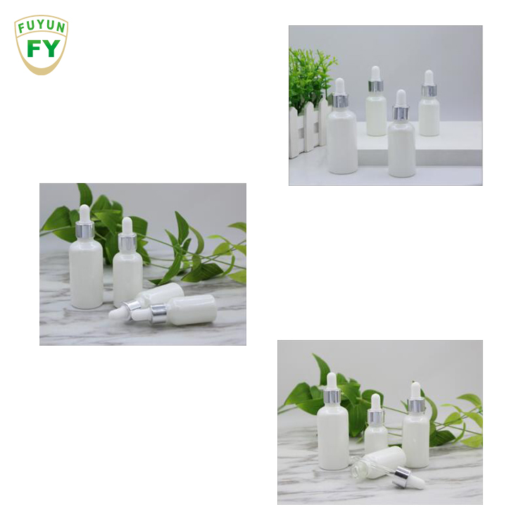 Fuyun Ready to Ship 15ml 20ml 30ml 50ml Fancy Frosted Glass Essential Oil Dropper Bottle
