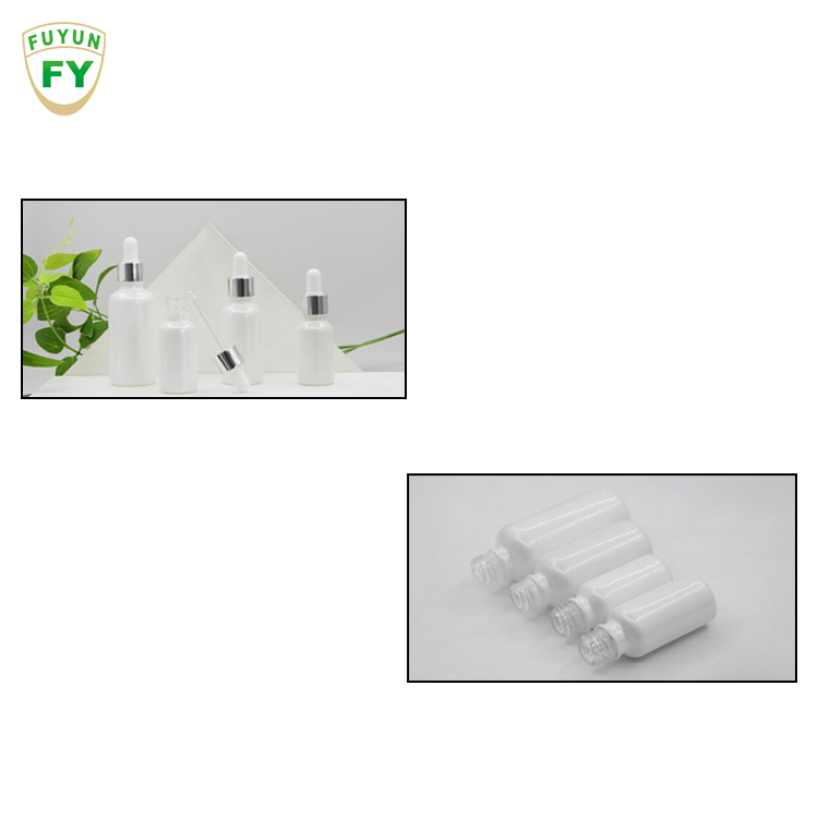 Fuyun Ready to Ship 15ml 20ml 30ml 50ml Fancy Frosted Glass Essential Oil Dropper Bottle