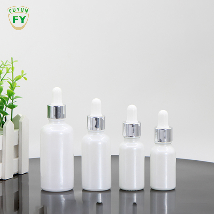Fuyun Ready to Ship 15ml 20ml 30ml 50ml Fancy Frosted Glass Essential Oil Dropper Bottle
