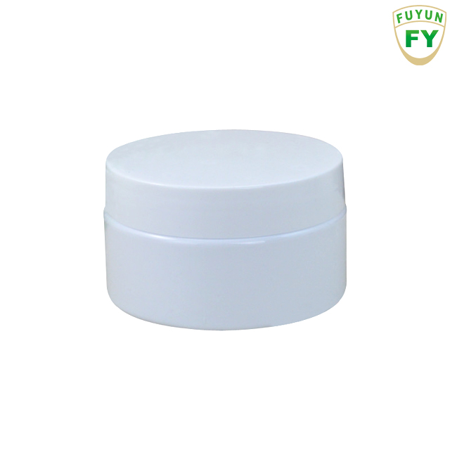 Fuyun Ready to ship 100g empty black/white plastic pet jar with screw cap