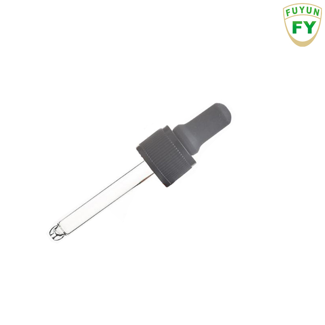 Fuyun Ready to ship 5ml mini amber boston round glass dropper bottles