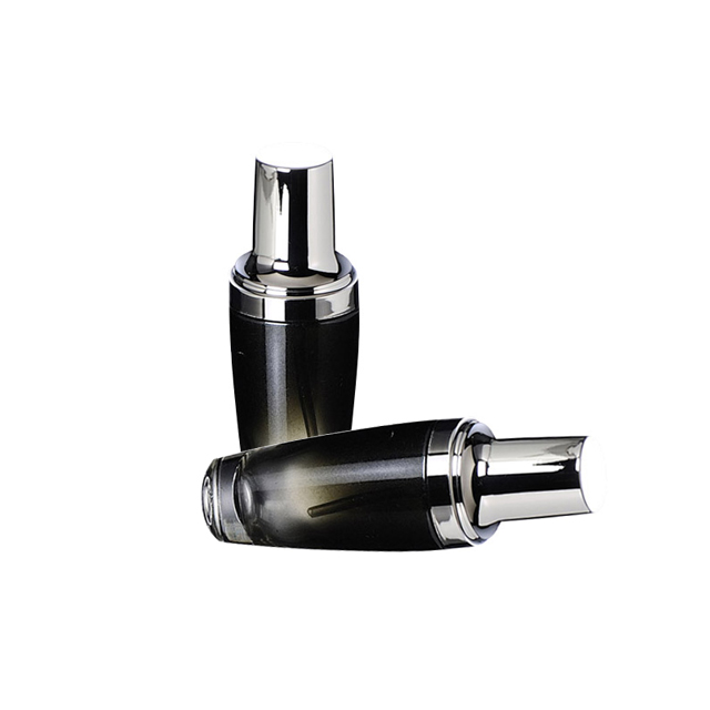 Fuyun Ready to ship Customized logo luxury empty 30ml 50ml 100ml 120ml Gradient glass lotion pump bottles and 20g 30g 50g jar