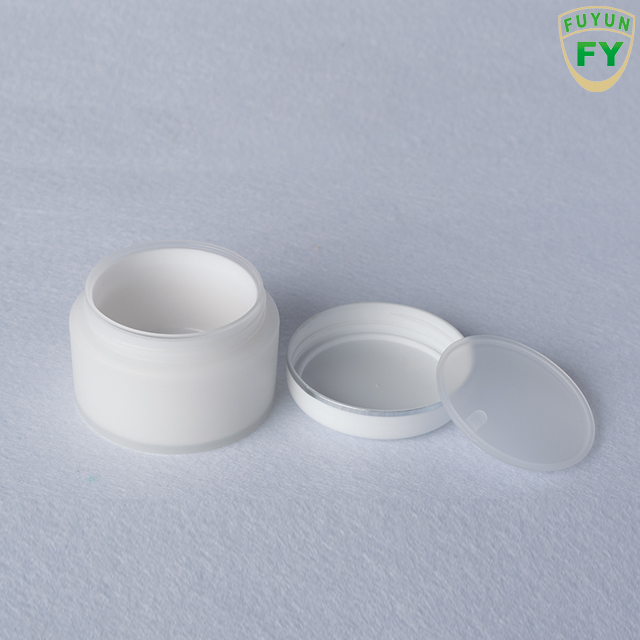 Fuyun Ready to ship Factory Supply 15g/30g/50g Personal Cosmetic Double Wall Plastic PP Cream Jar