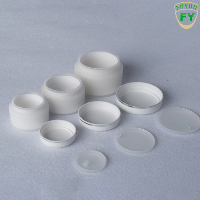 Fuyun Ready to ship Factory Supply 15g/30g/50g Personal Cosmetic Double Wall Plastic PP Cream Jar