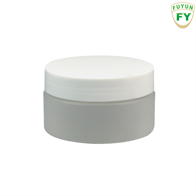 Fuyun Ready to ship elegant frosted 100g pet cream jar for facial