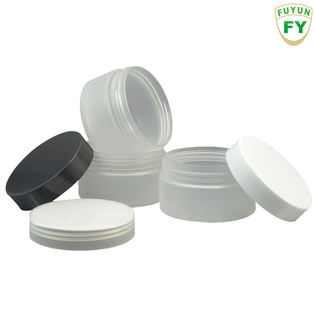 Fuyun Ready to ship elegant frosted 100g pet cream jar for facial